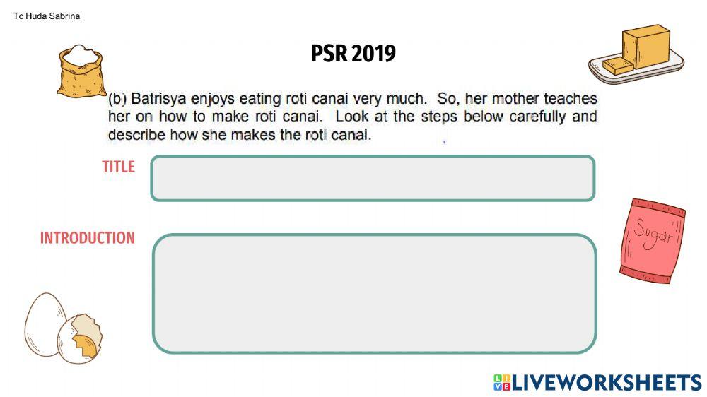 PSR Procedural Writing: Making Roti Canai