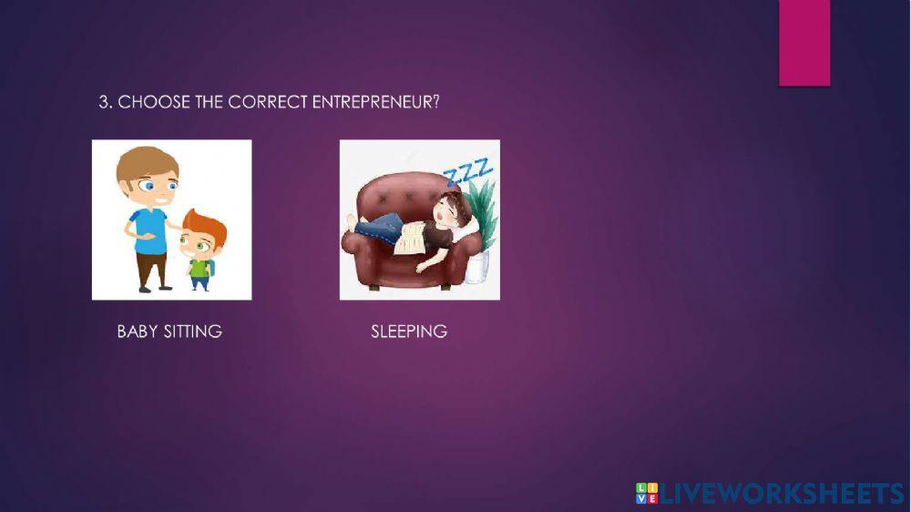 You can be an entrepreneur