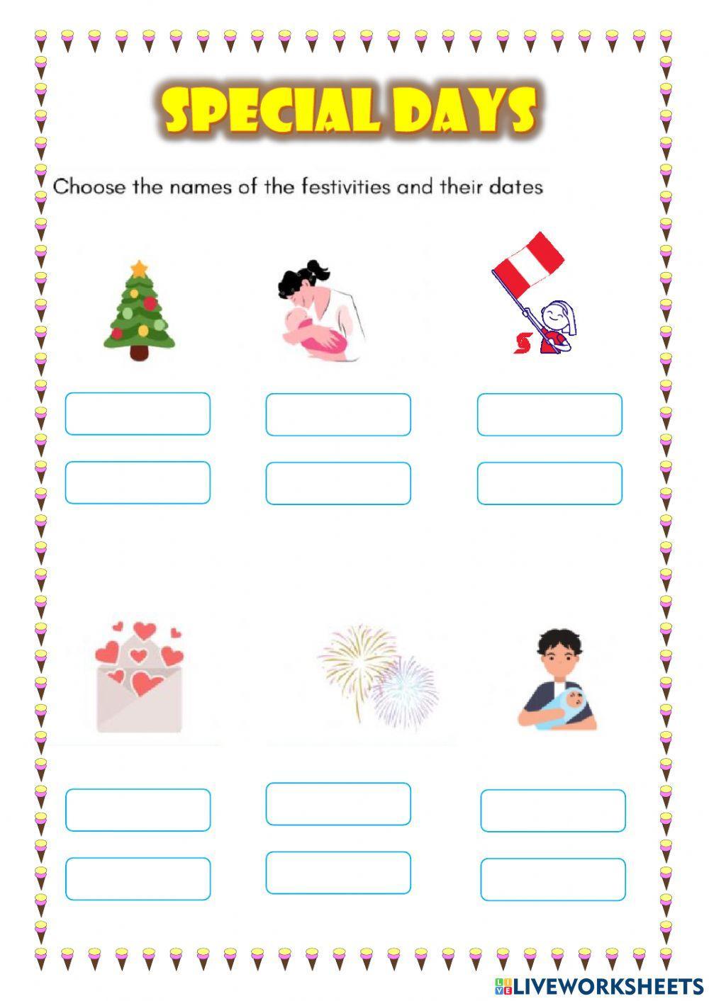 1503064 special days somin123 liveworksheets