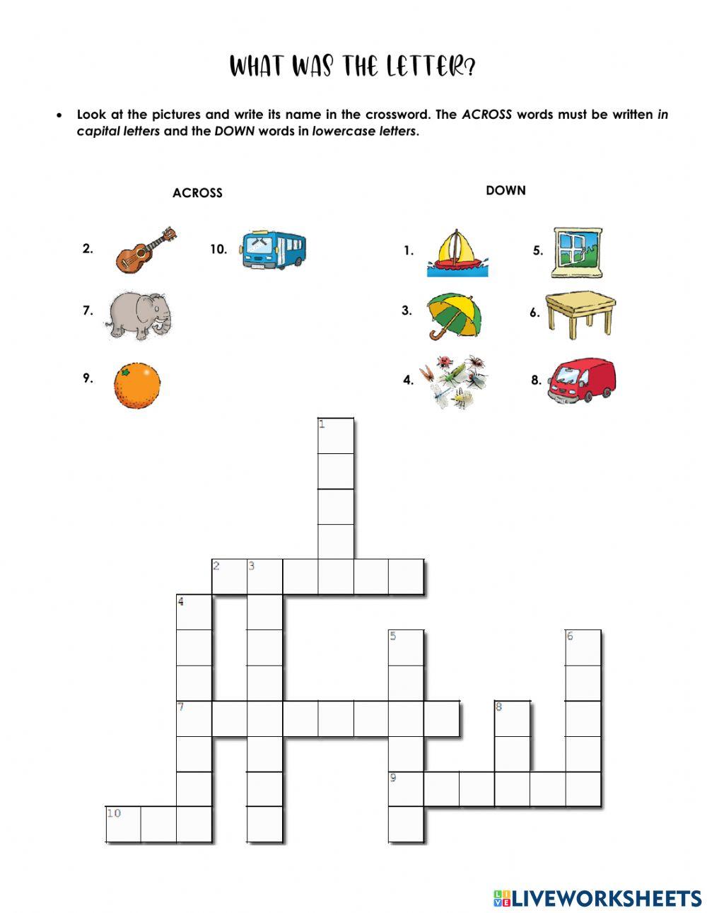 What was the letter?'