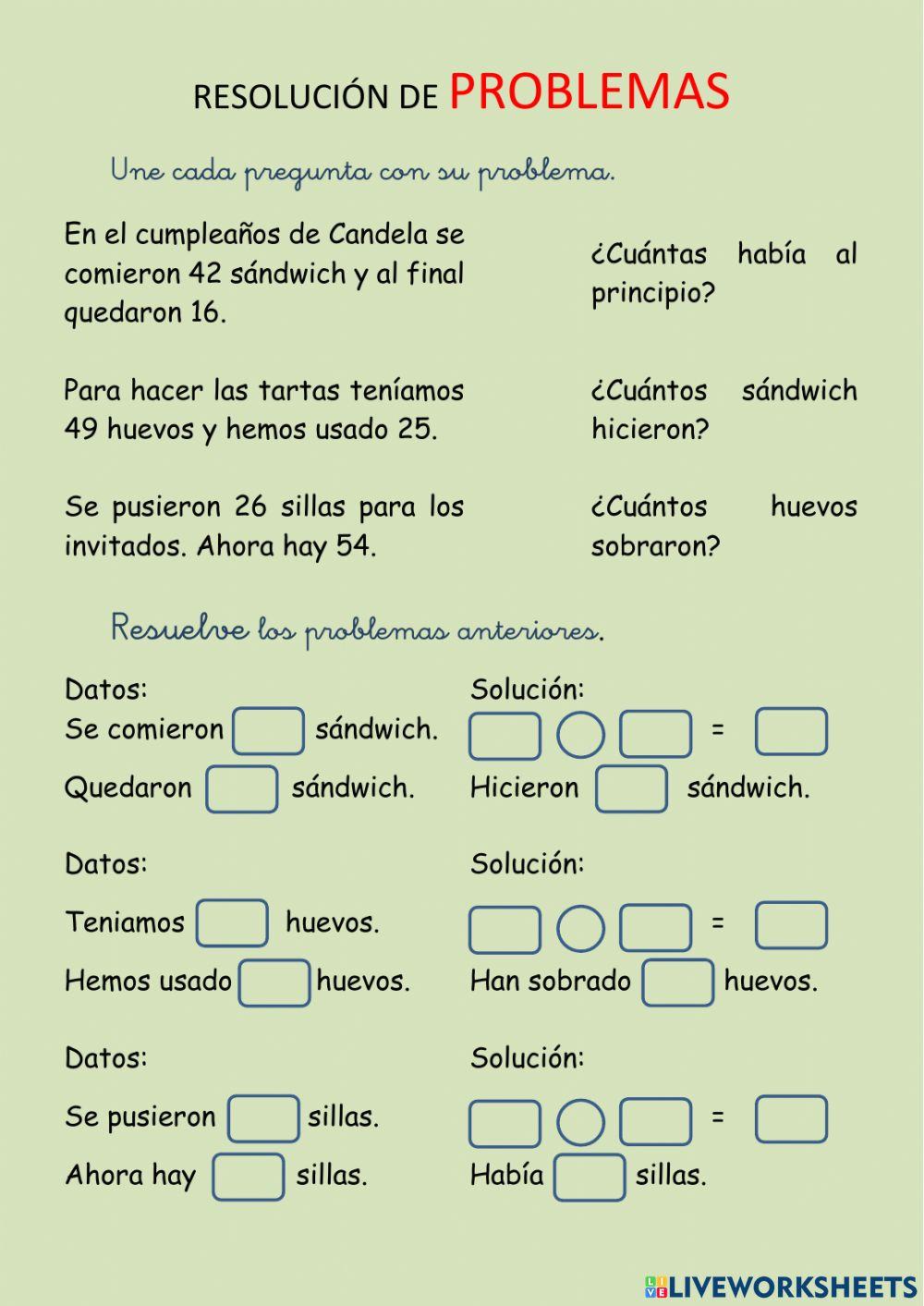 Resolución de problemas