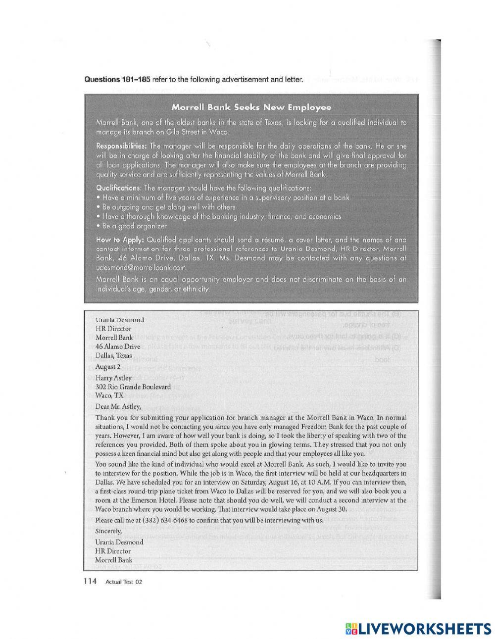 New TOEIC 700 - Test 2 Part 7-3