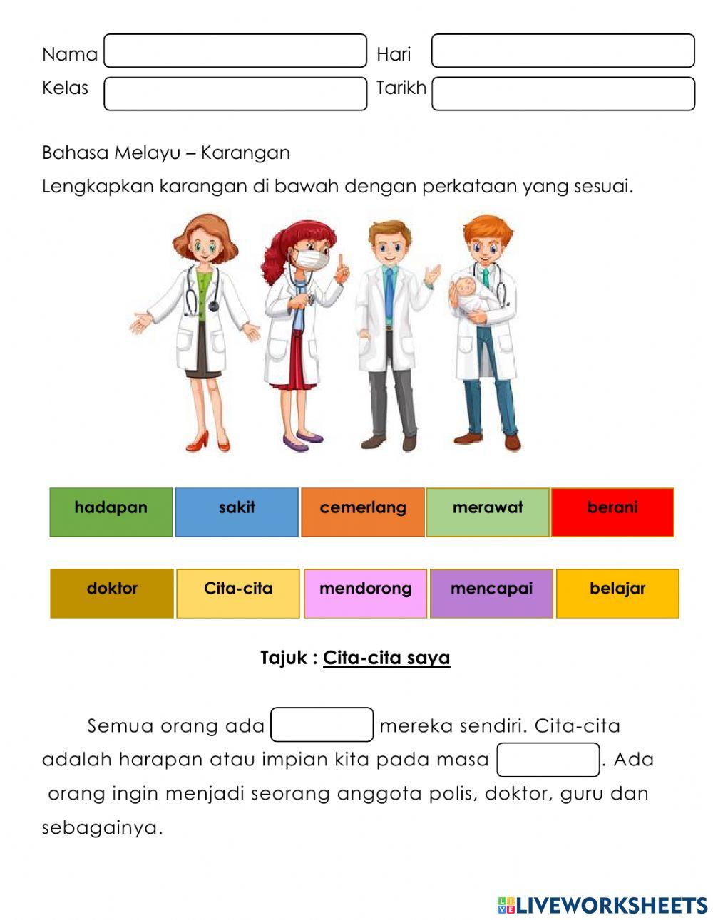 Karangan - cita-cita saya
