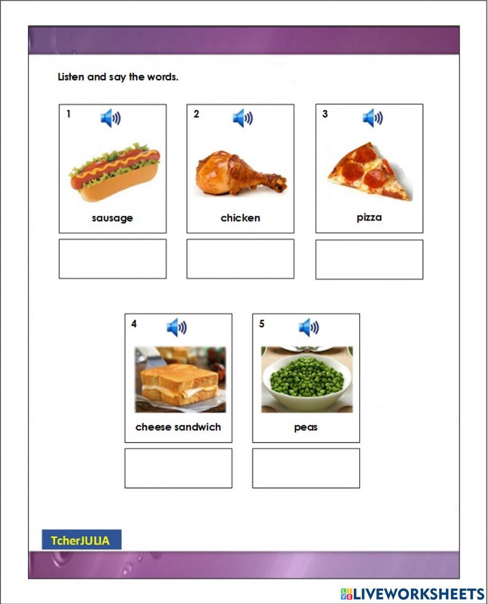 Y1 U4 TBp 46 Lunchtime Listening and Speaking 2
