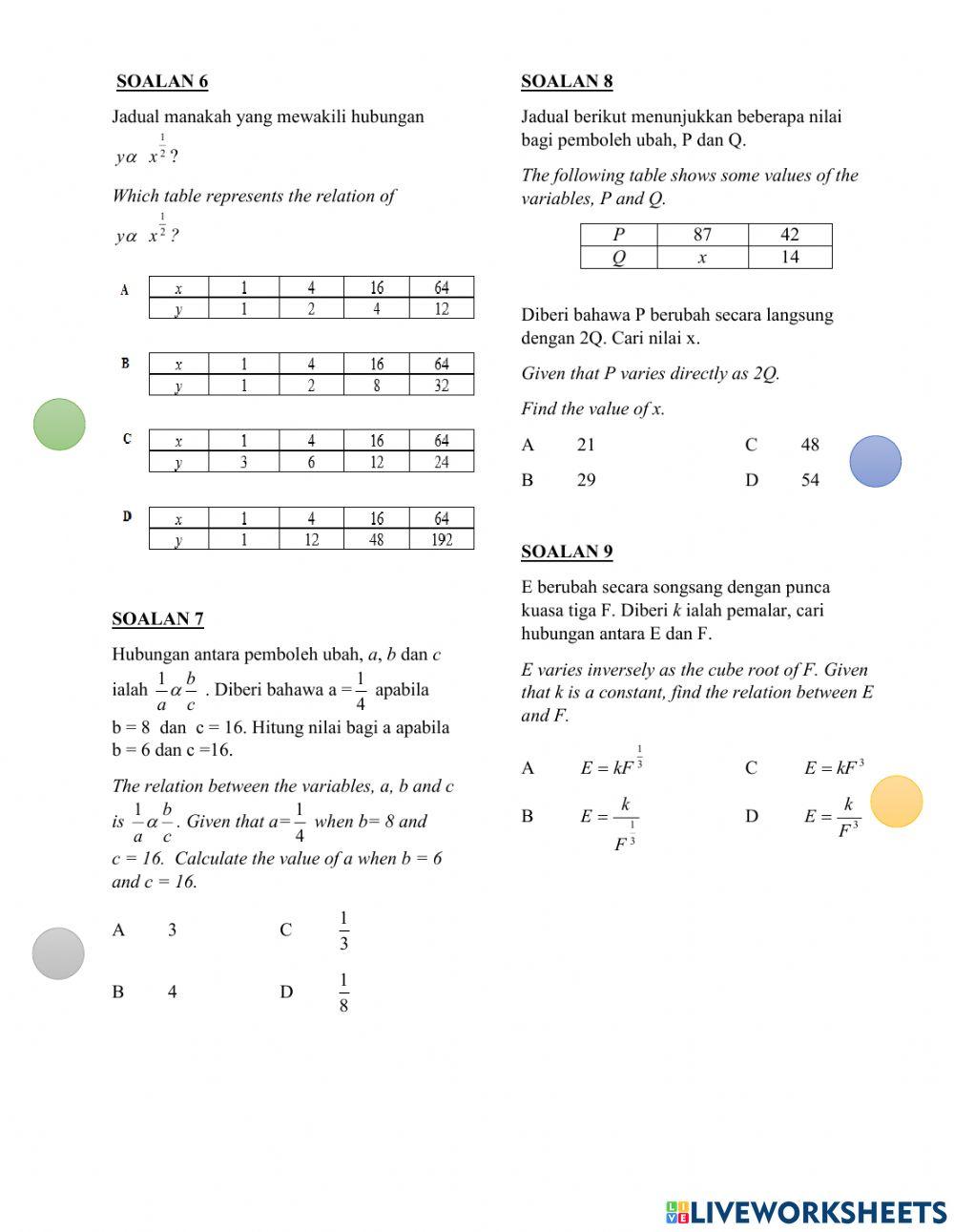 Bab 1 ubahan (objektif)