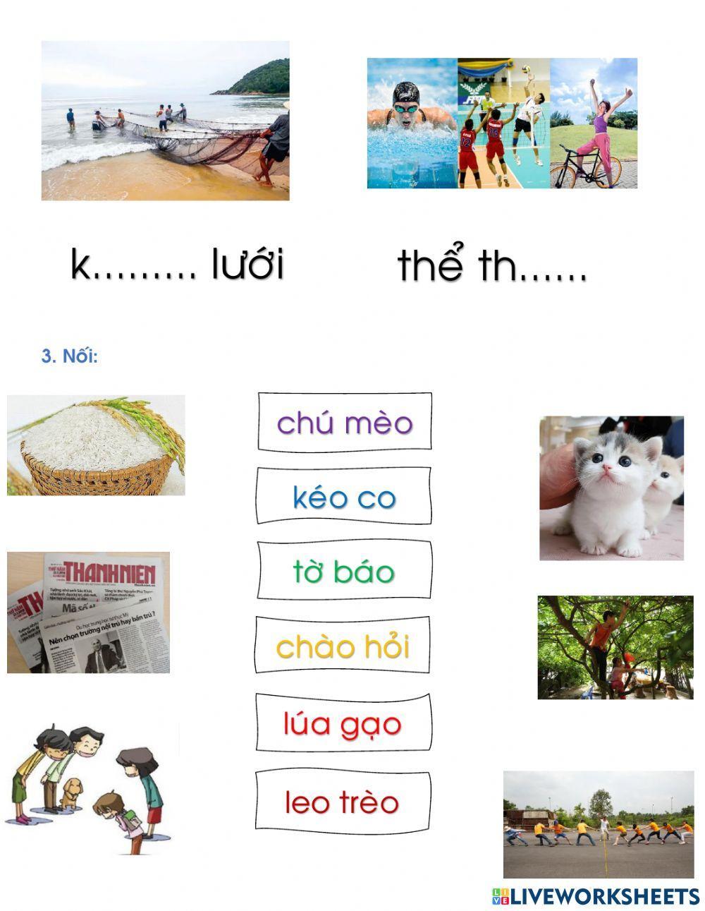 Học vần eo - ao