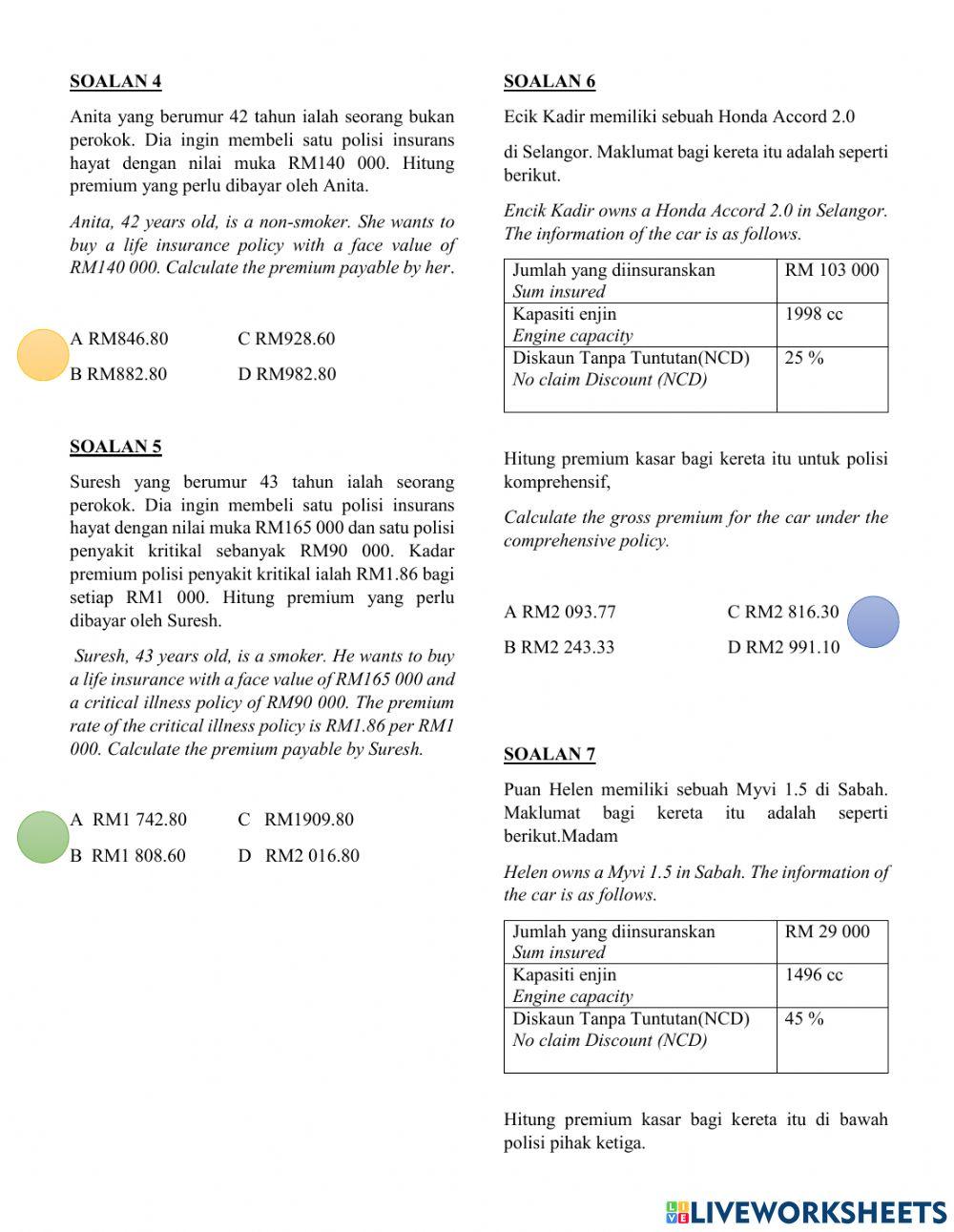 Bab 3 : insurans (objektif)