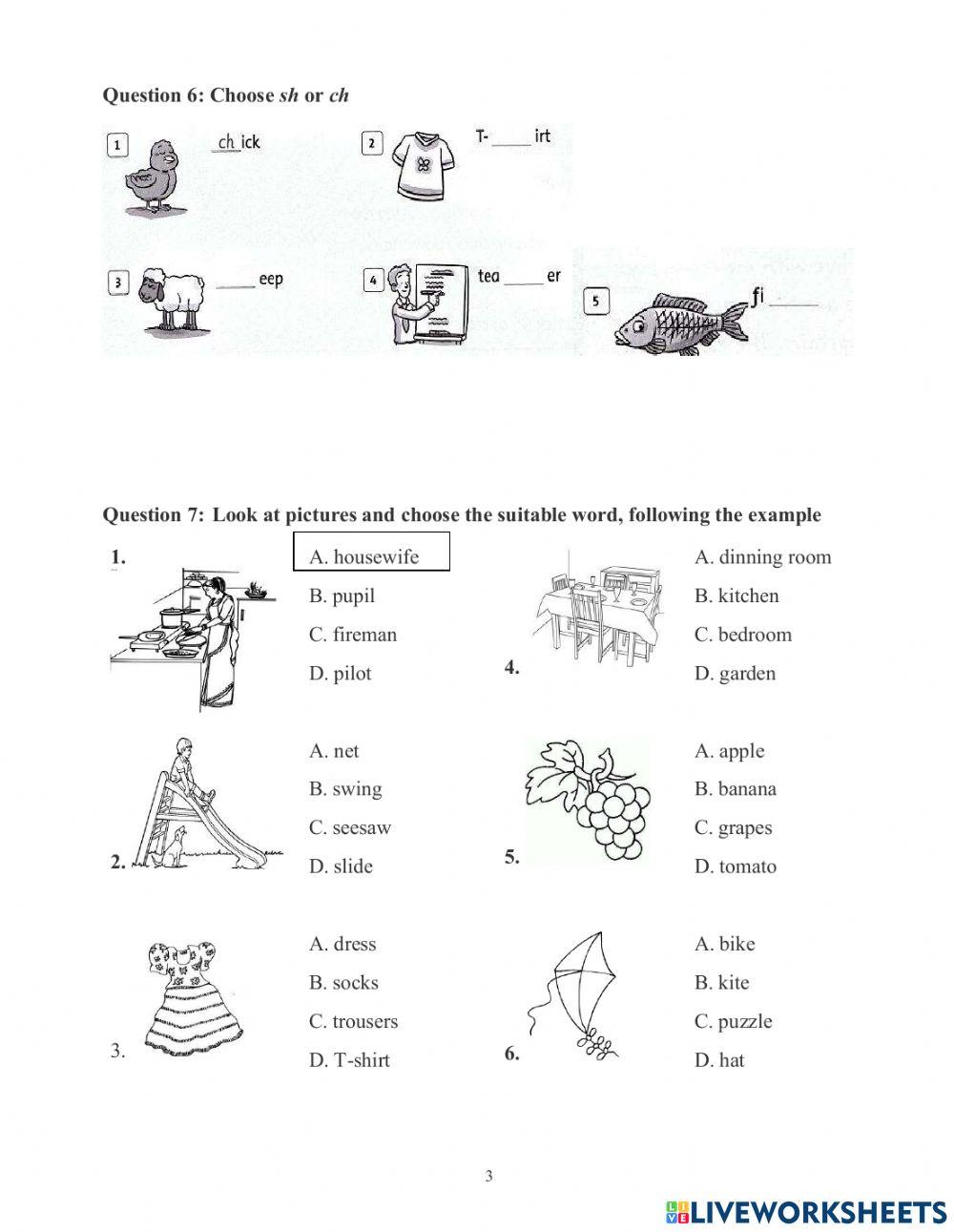 DS - Fa1 - Test 3 Writing