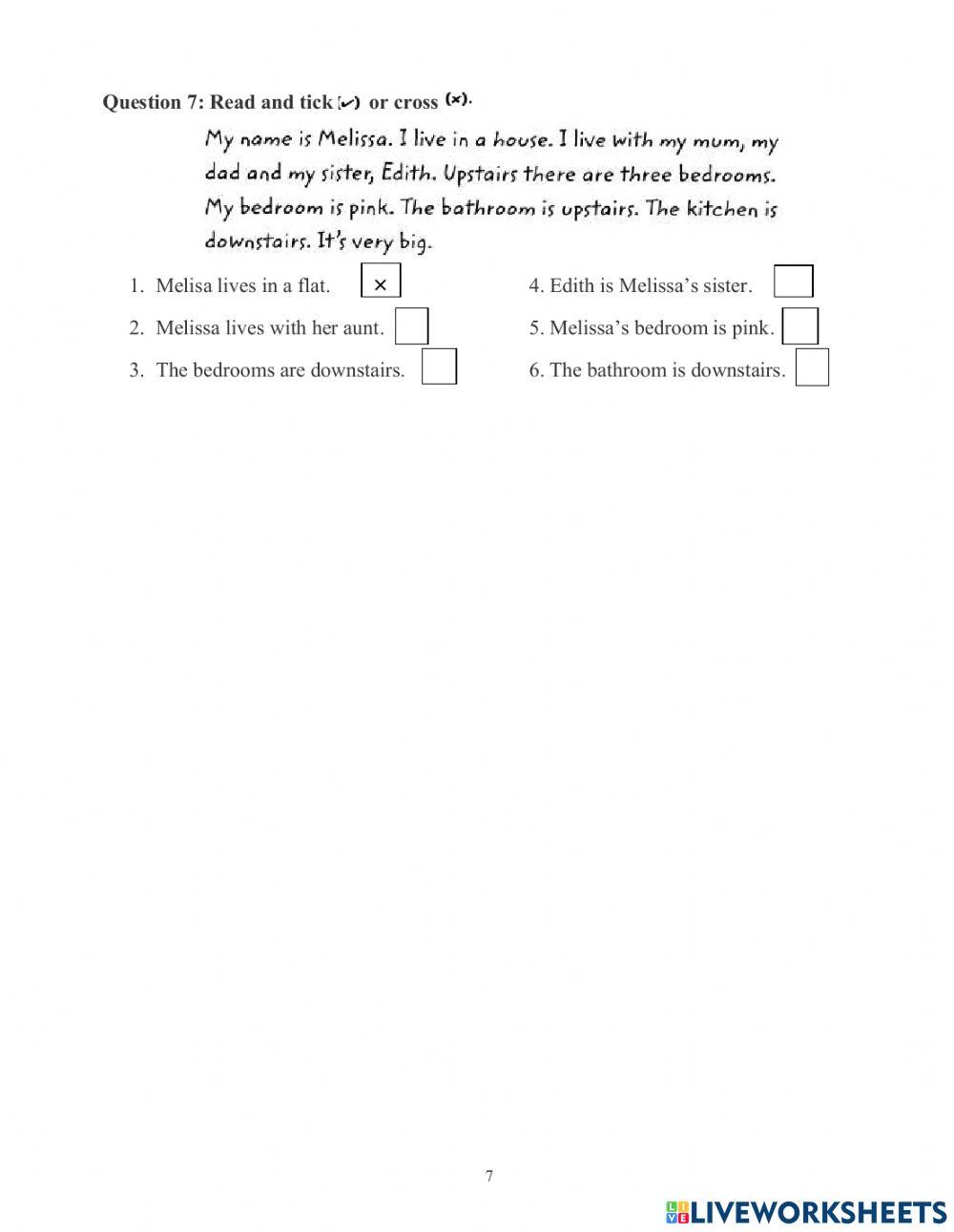 DS - Fa1 - Test 3 Writing