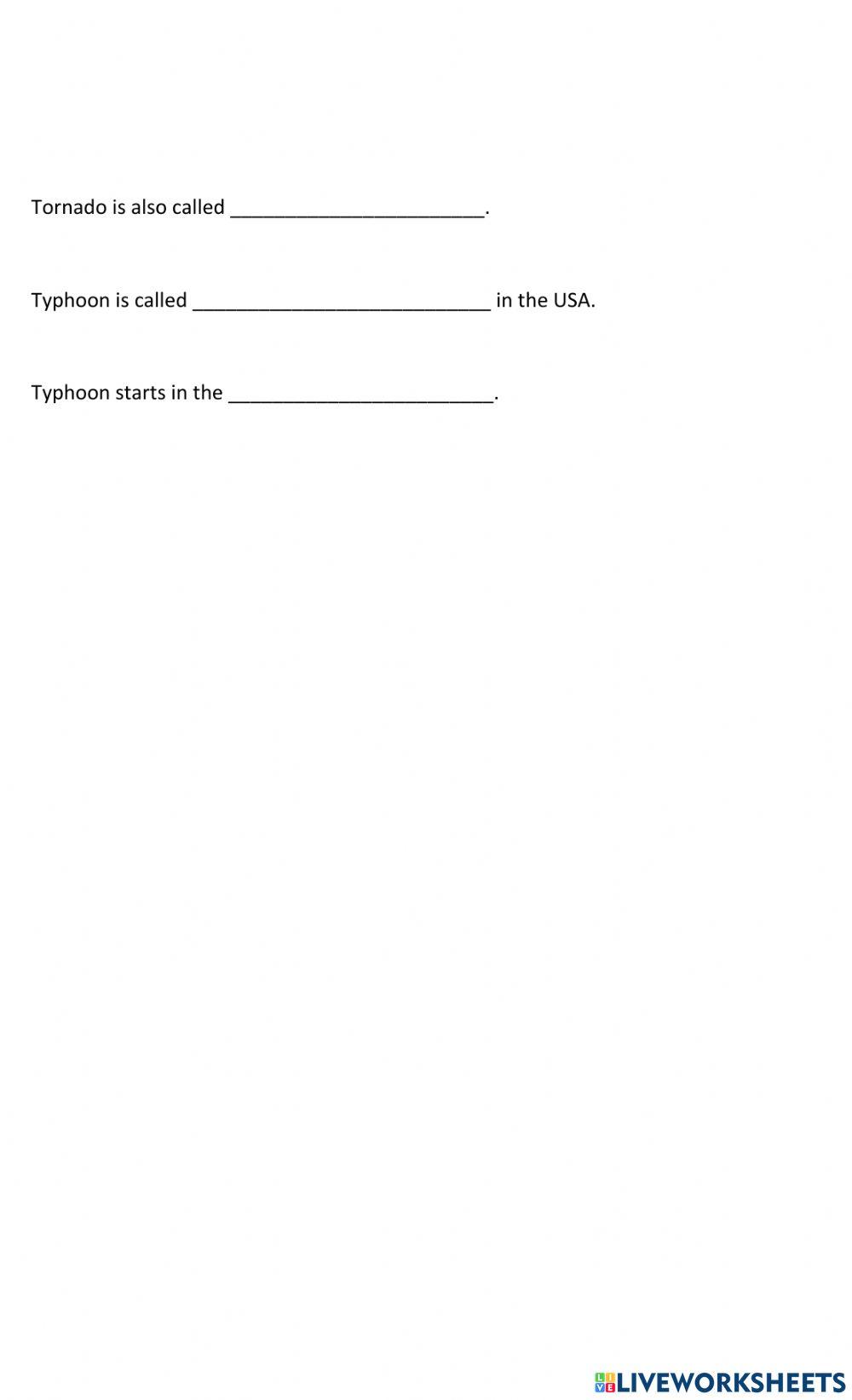 Weather Instruments (activity)