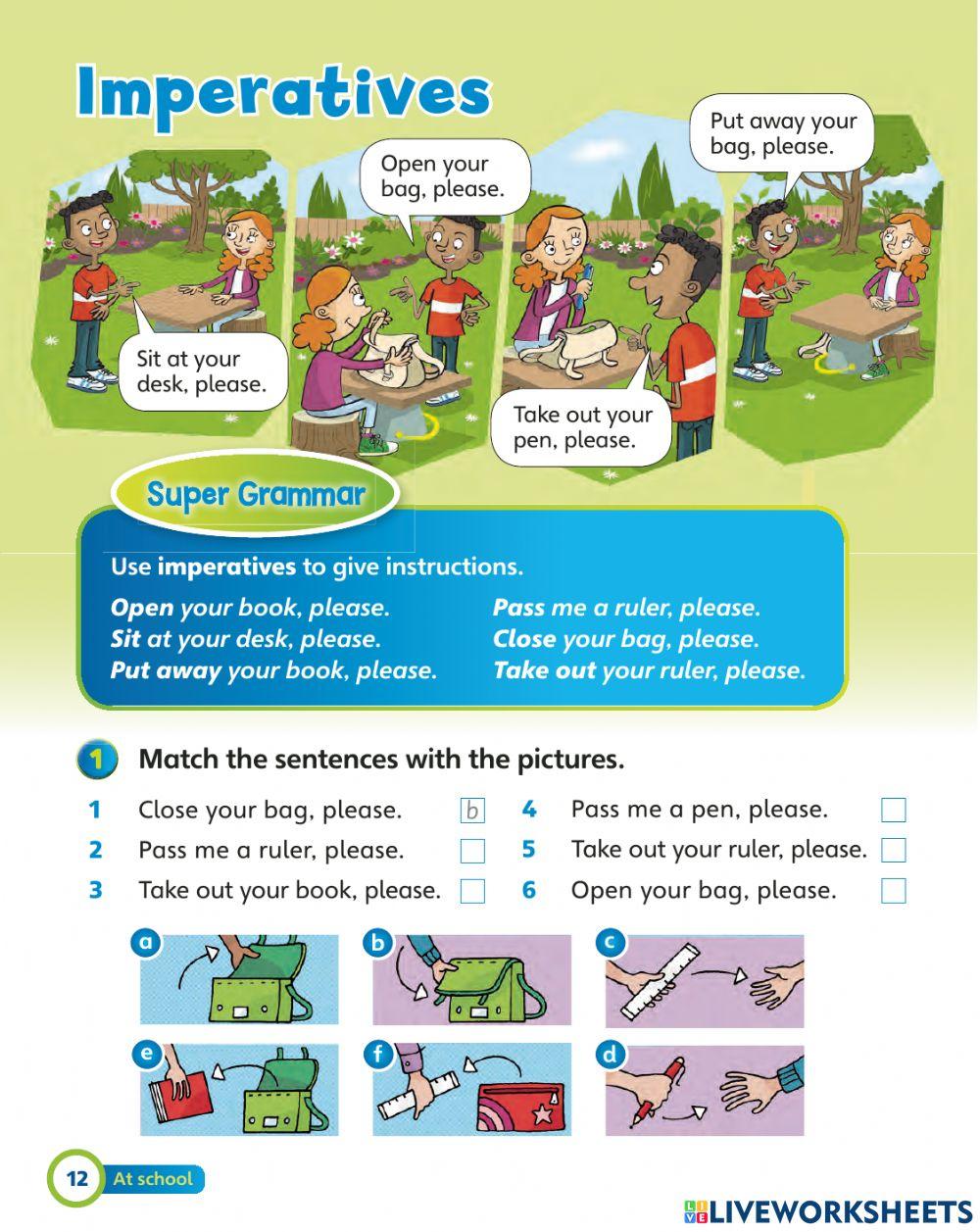 Unit 1 Super grammar