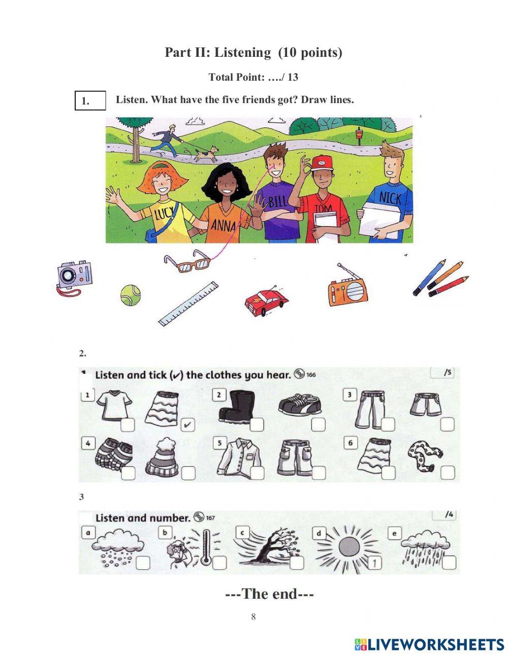 DS - Fa2 - Test 4 Listening