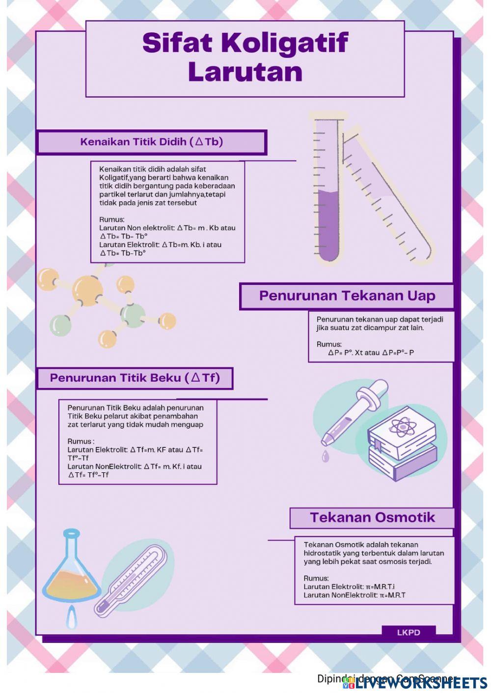 Sifat Koligatif Larutan