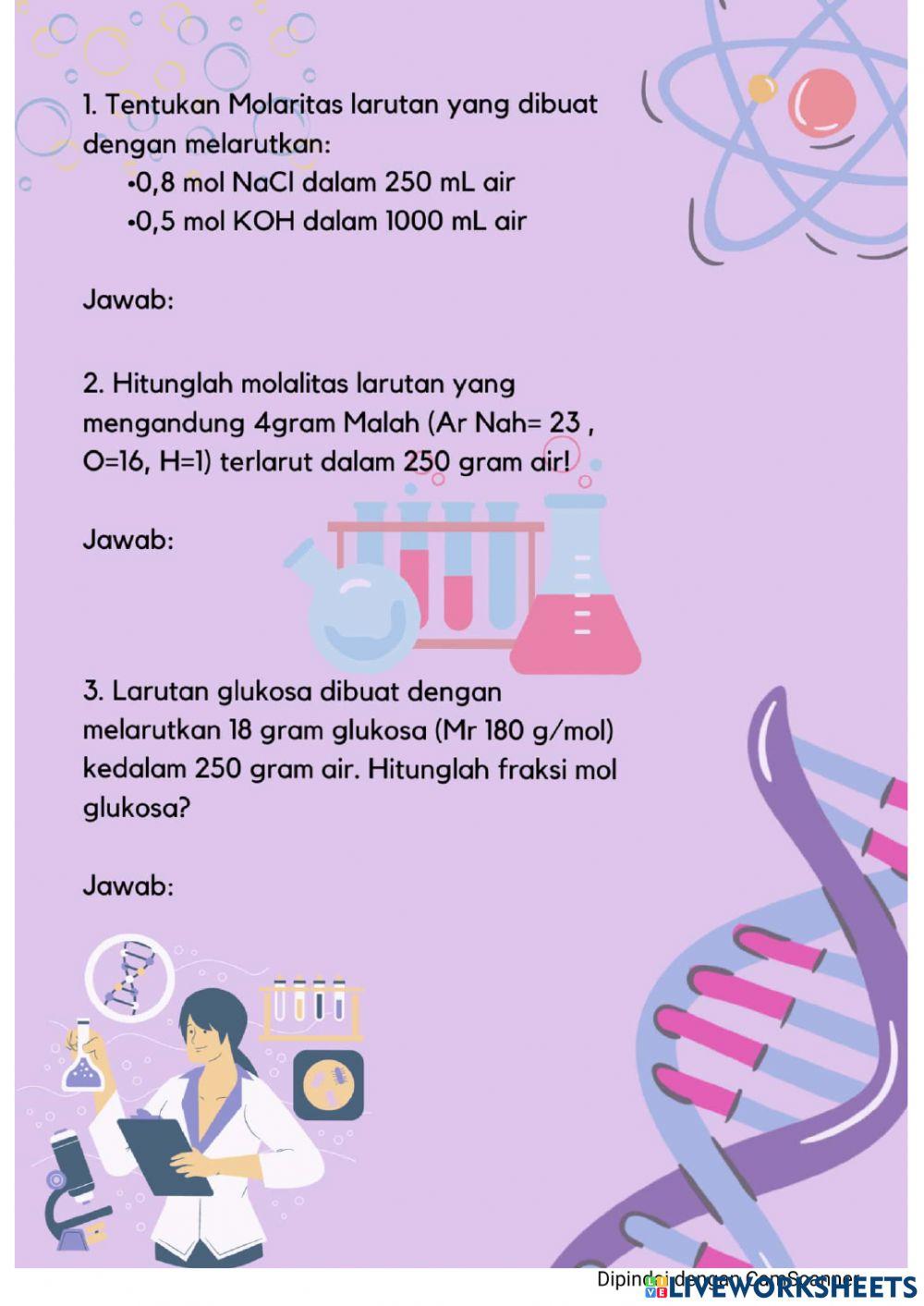 Sifat Koligatif Larutan