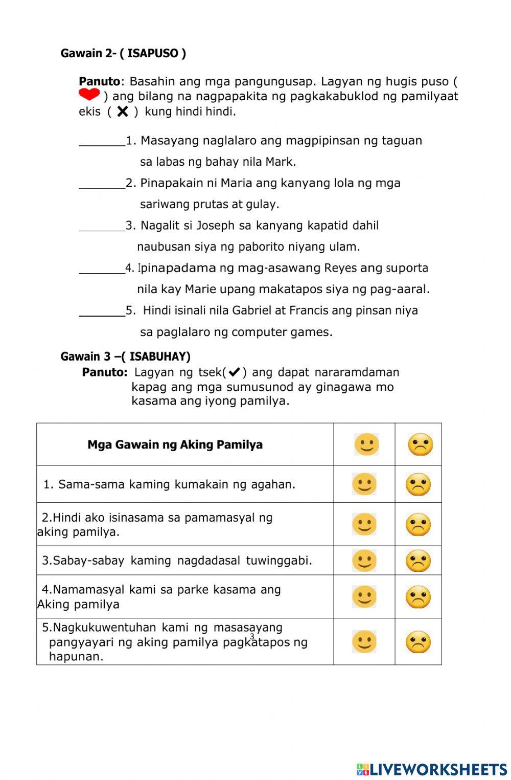 Nagdadasal Na Pamilya