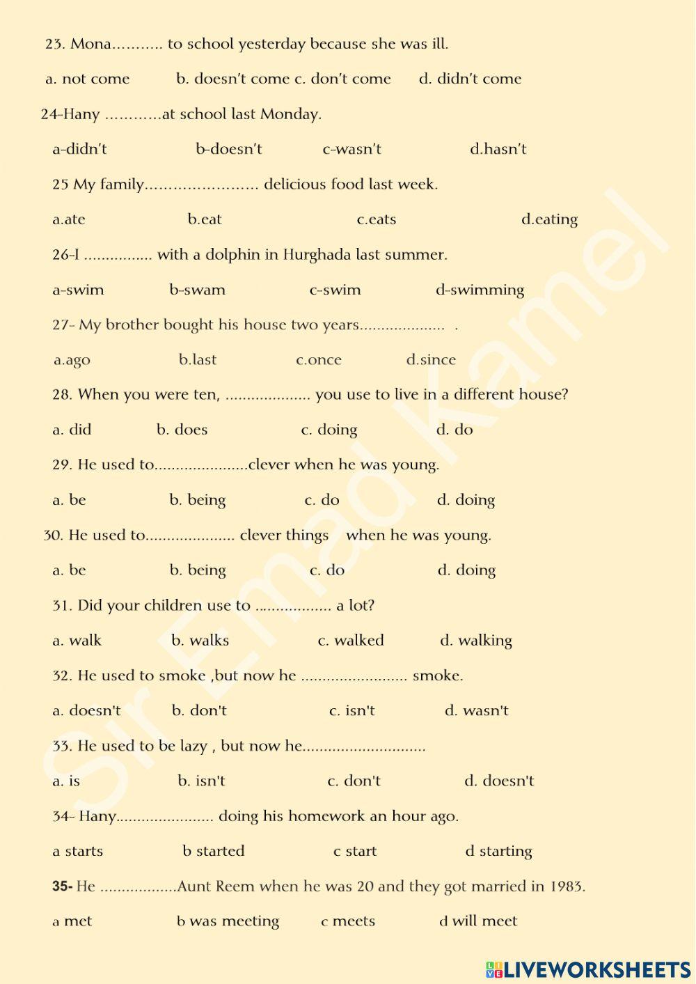 Prep 2 unit 3 New Hello