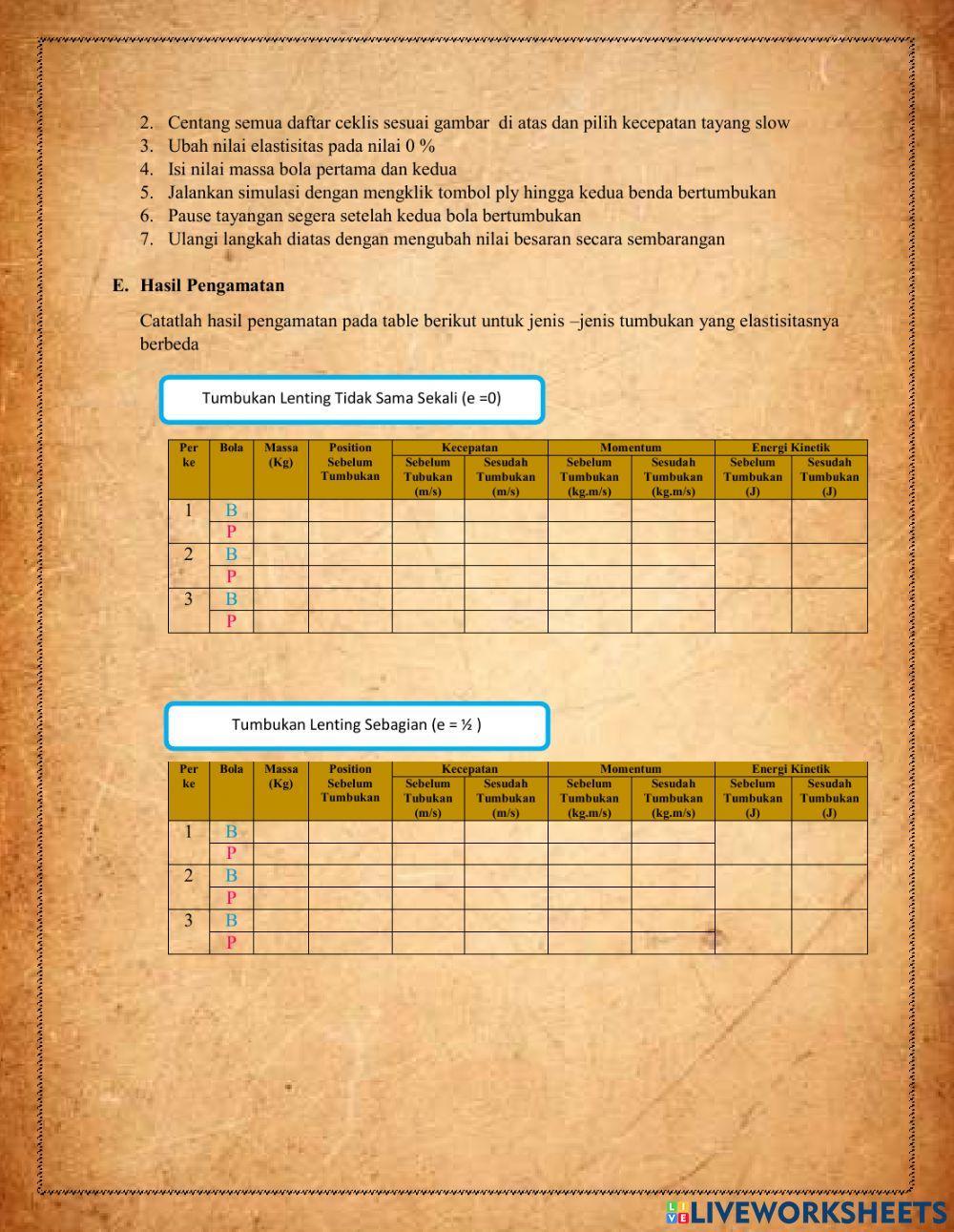 Lkpd jenis - jenis tumbukan
