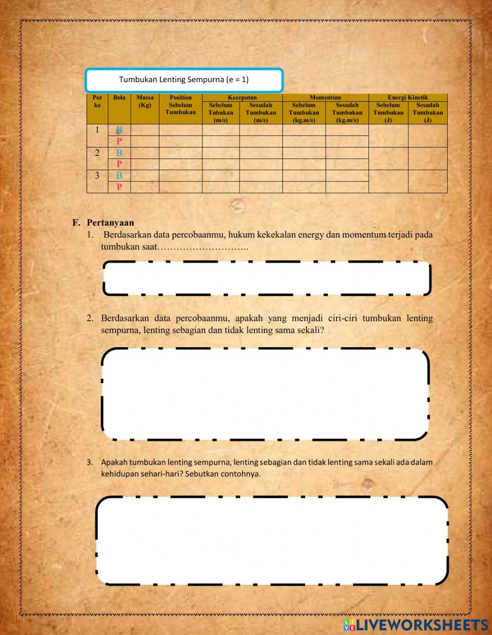 Lkpd jenis - jenis tumbukan