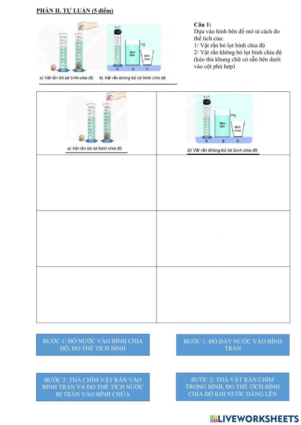 Kiểm tra giữa kì 1 khtn6