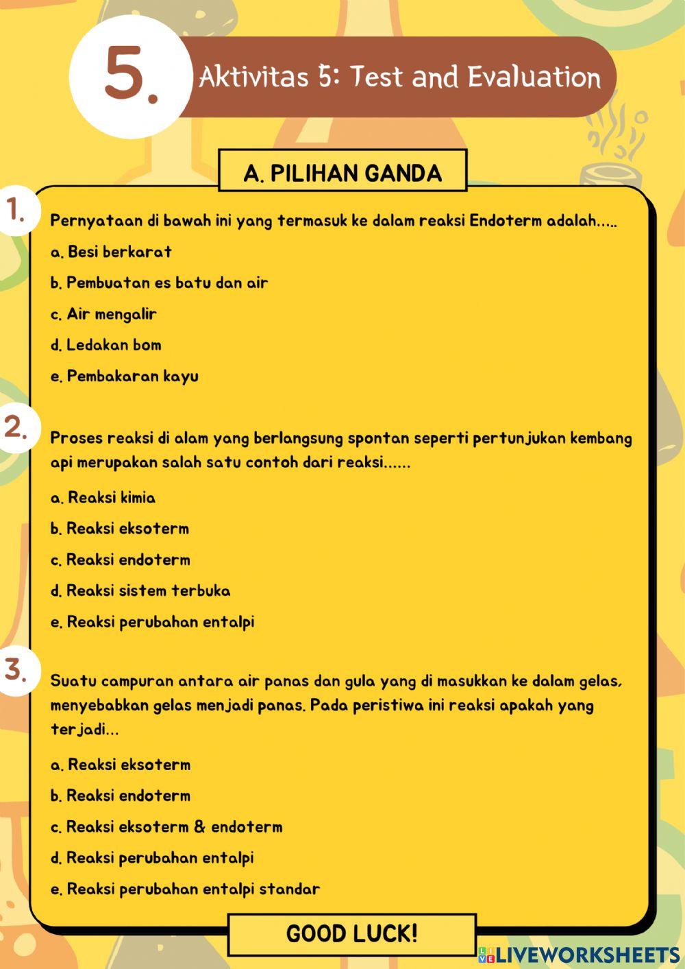 LKPD Temokimia (Pendahuluan)