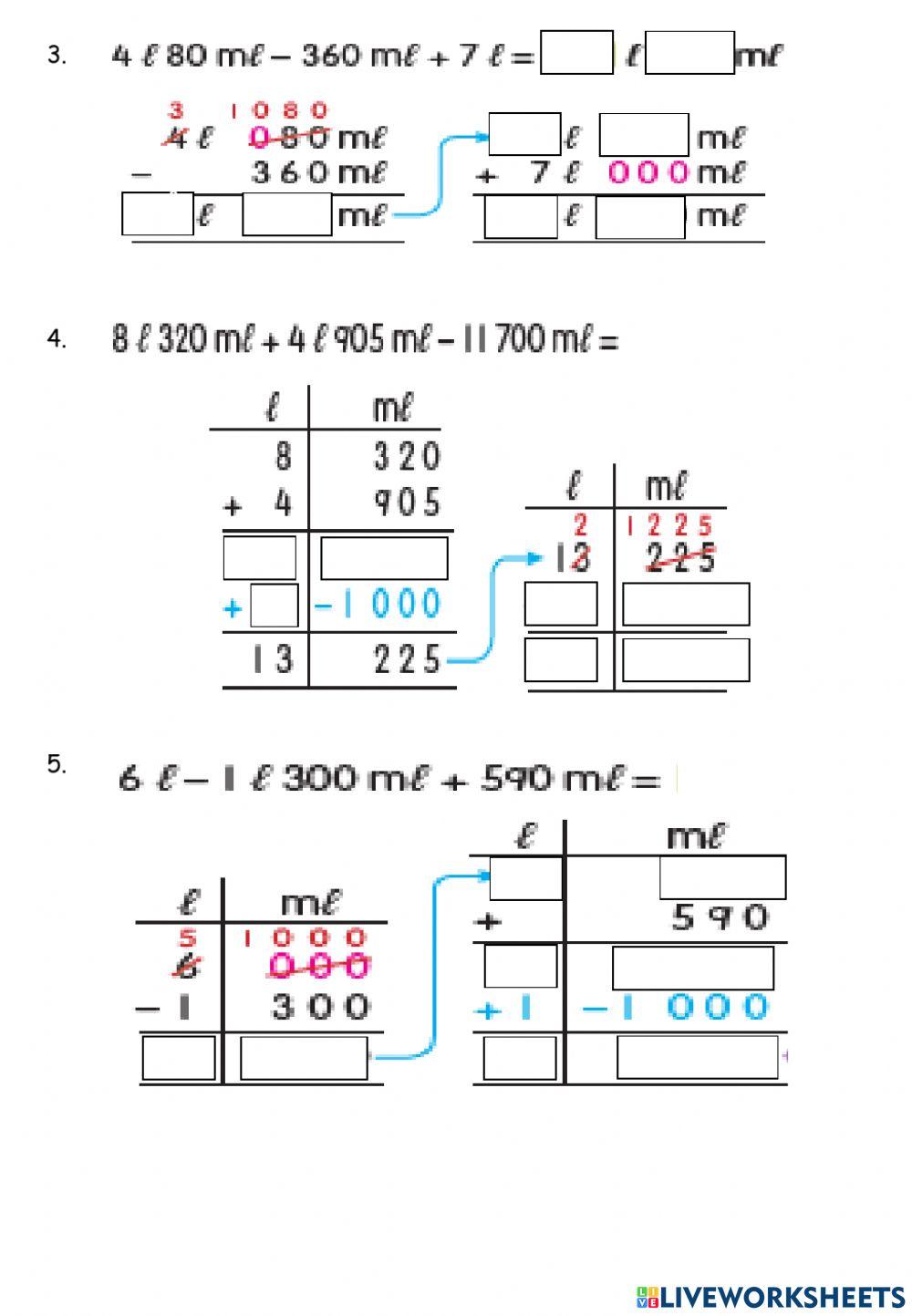 Tambah dan tolak isipadu