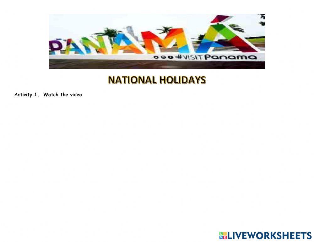 National Holidays in Panama