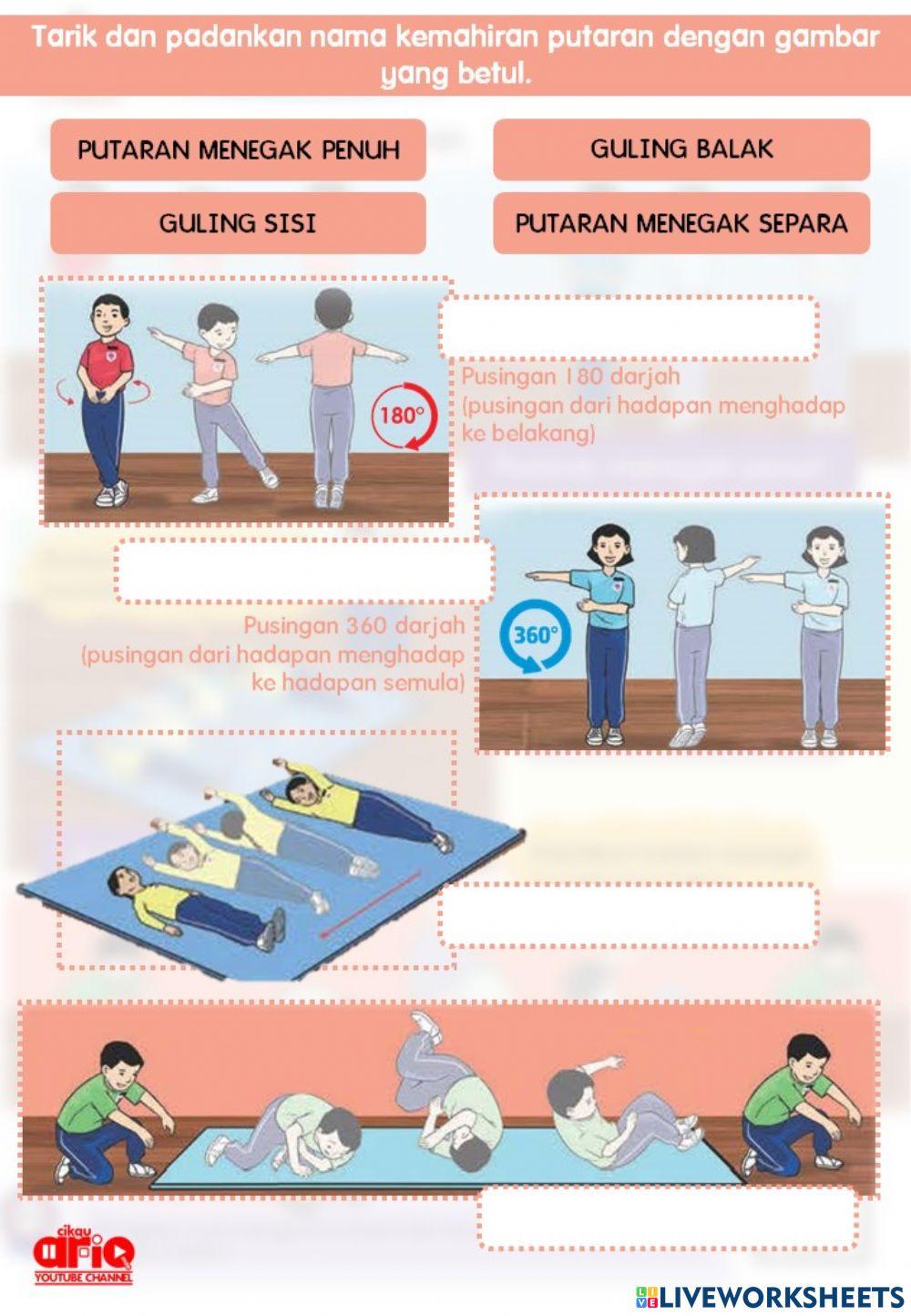 Pjk tahun 1 : LIGAT BERPUTAR