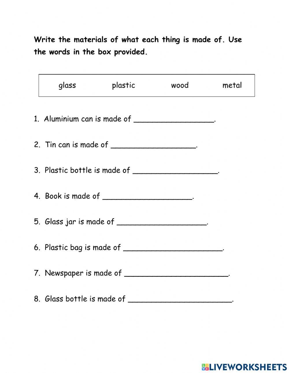 SBE REVISION  WORKSHEET YEAR 3