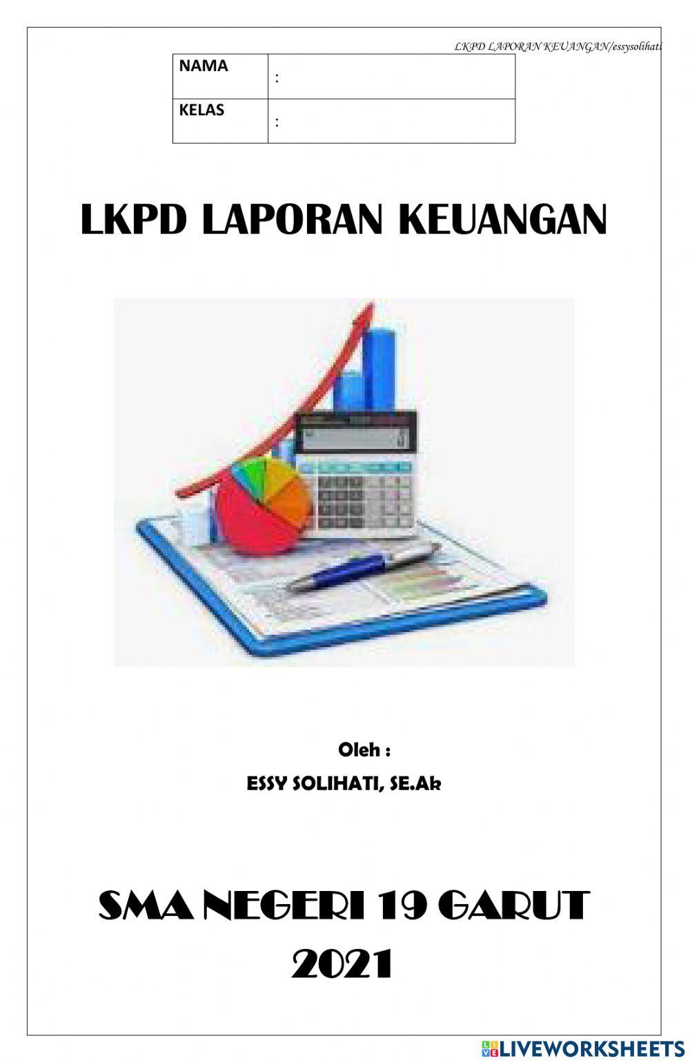 Lkpd laporan keuangan perusahaan jasa