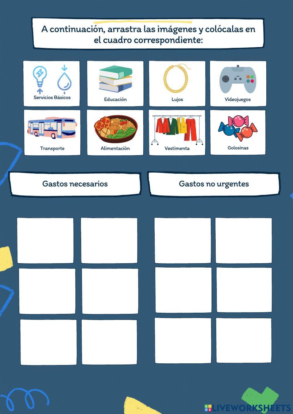 Educación financiera - 4to primaria