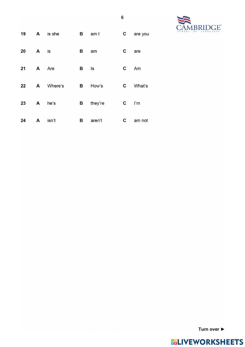 Empower Level 1-Unit1 Progress test