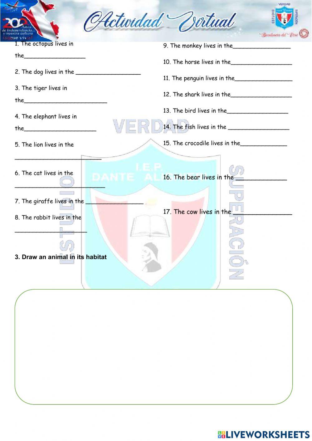 Talking about animals