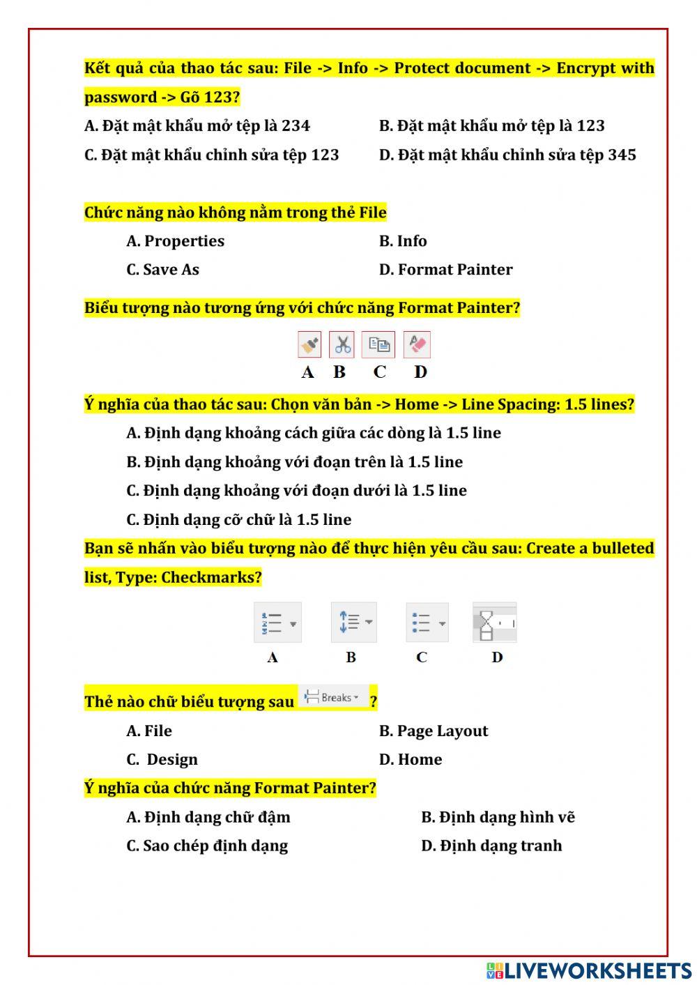 Khối 10-Tuần 9-KTra 15p