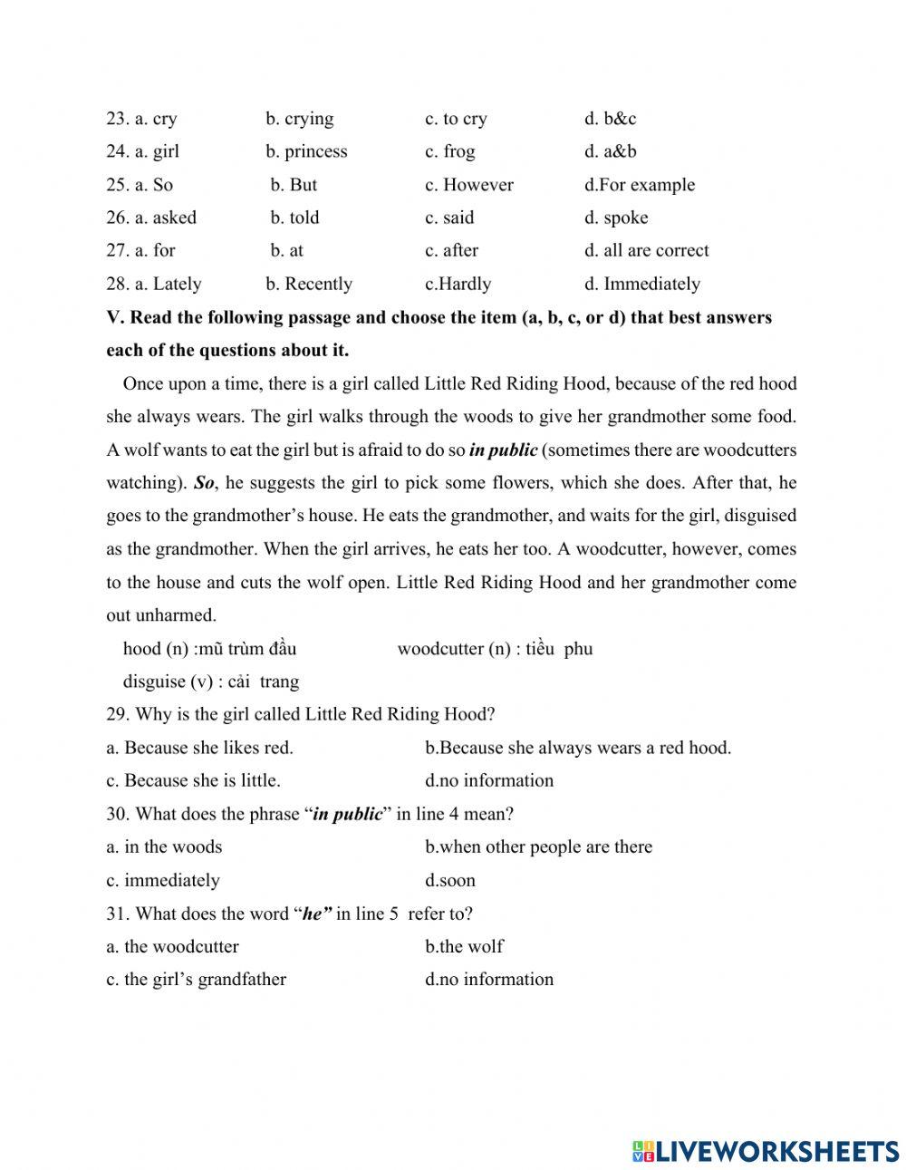Khang unit 4 test 4