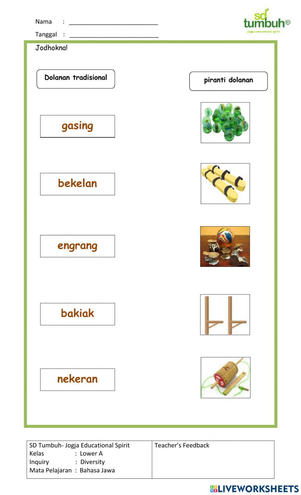 Bahasa Jawa-Evaluasi Dolanan Tradisional-Essay