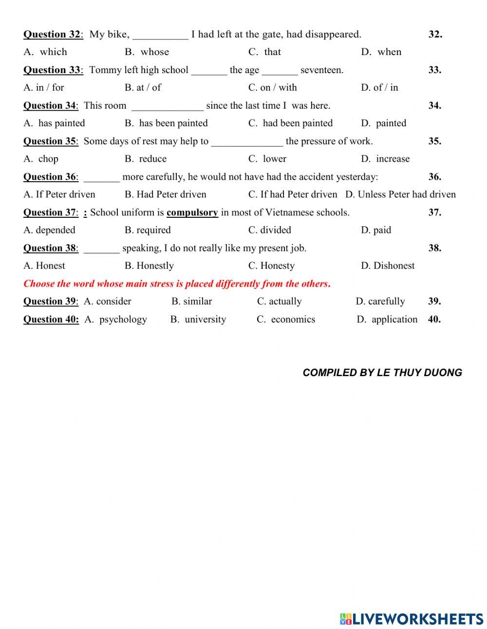 G12 Review Mid-1st term 3