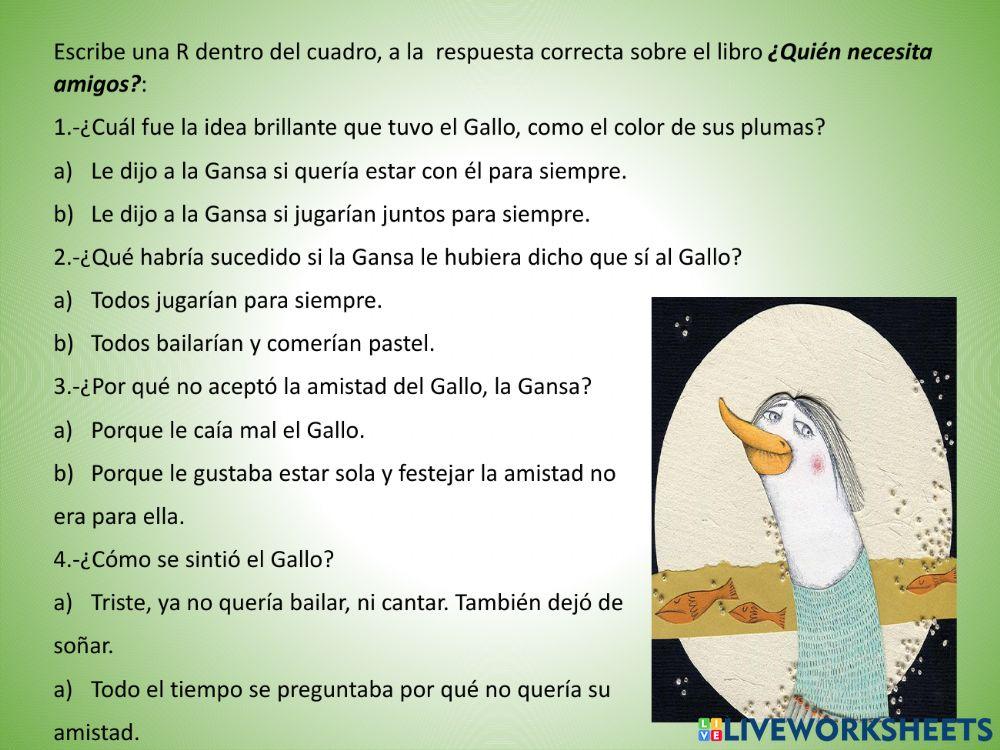 ¿Quién necesita amigos?