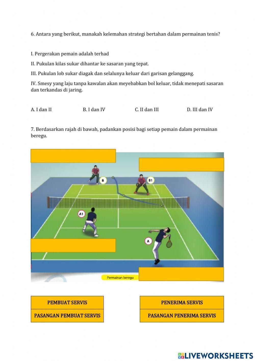 Permainan kategori jaring (tenis)