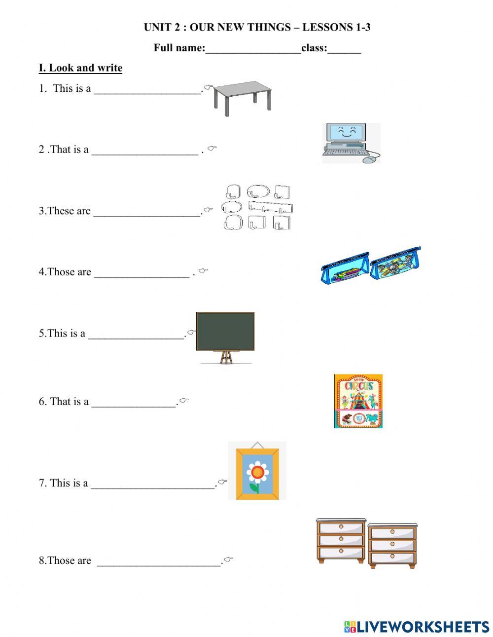 Family and friend 4- unit 2- lesson 1-3