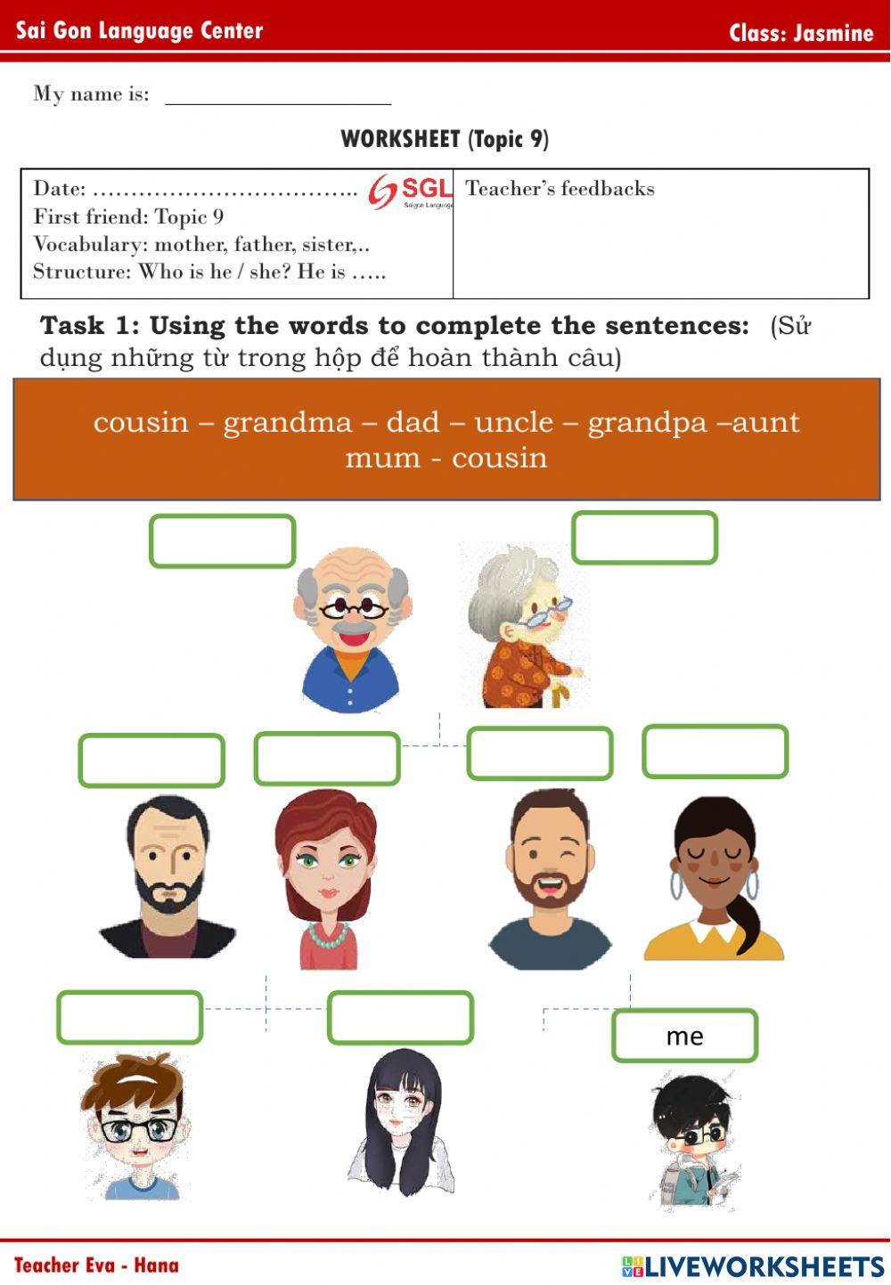 First Friend Jasmine Topic 9 (2.11)