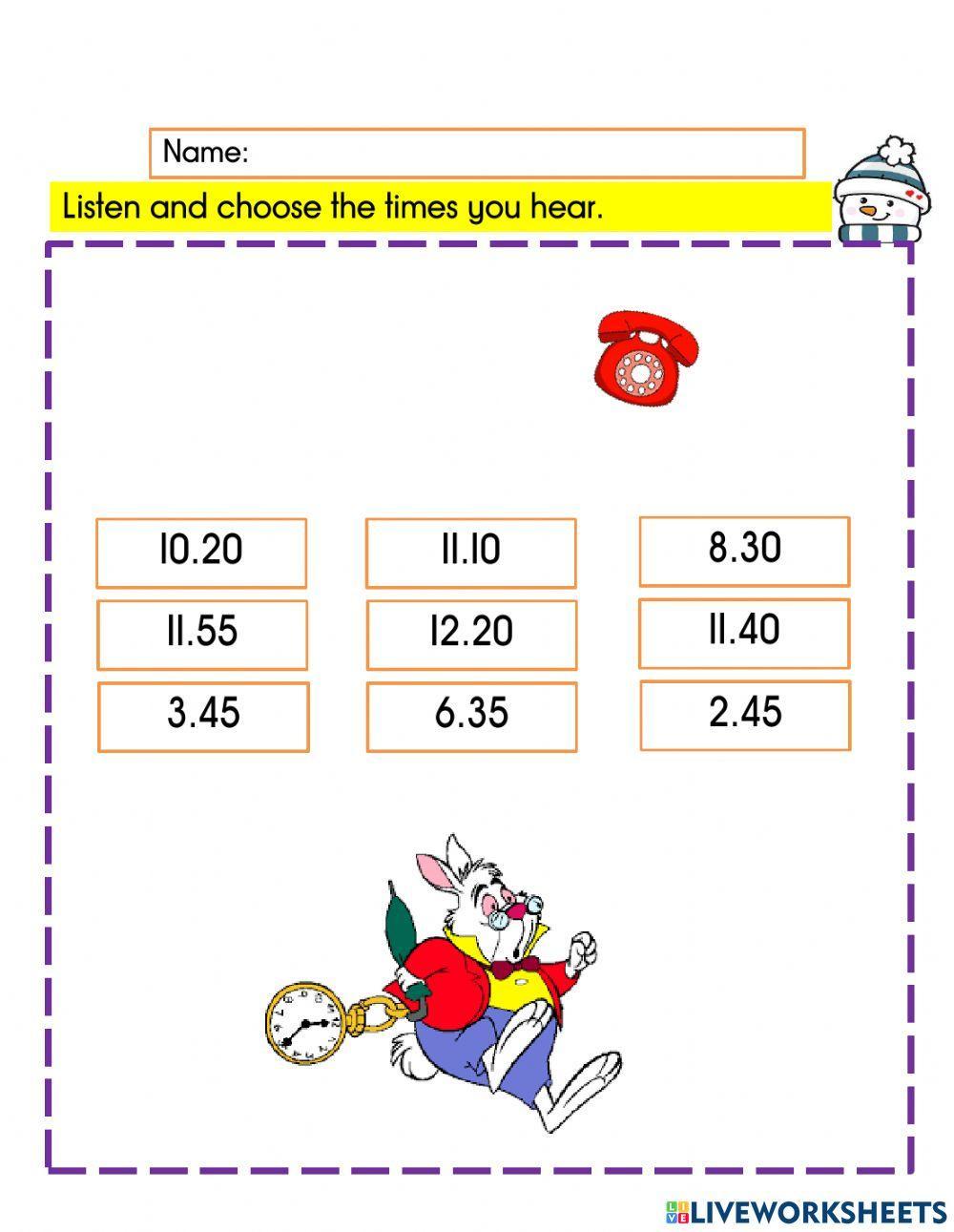 English Plus 1 (Extra listening &speaking) pg 93- Exercise 2