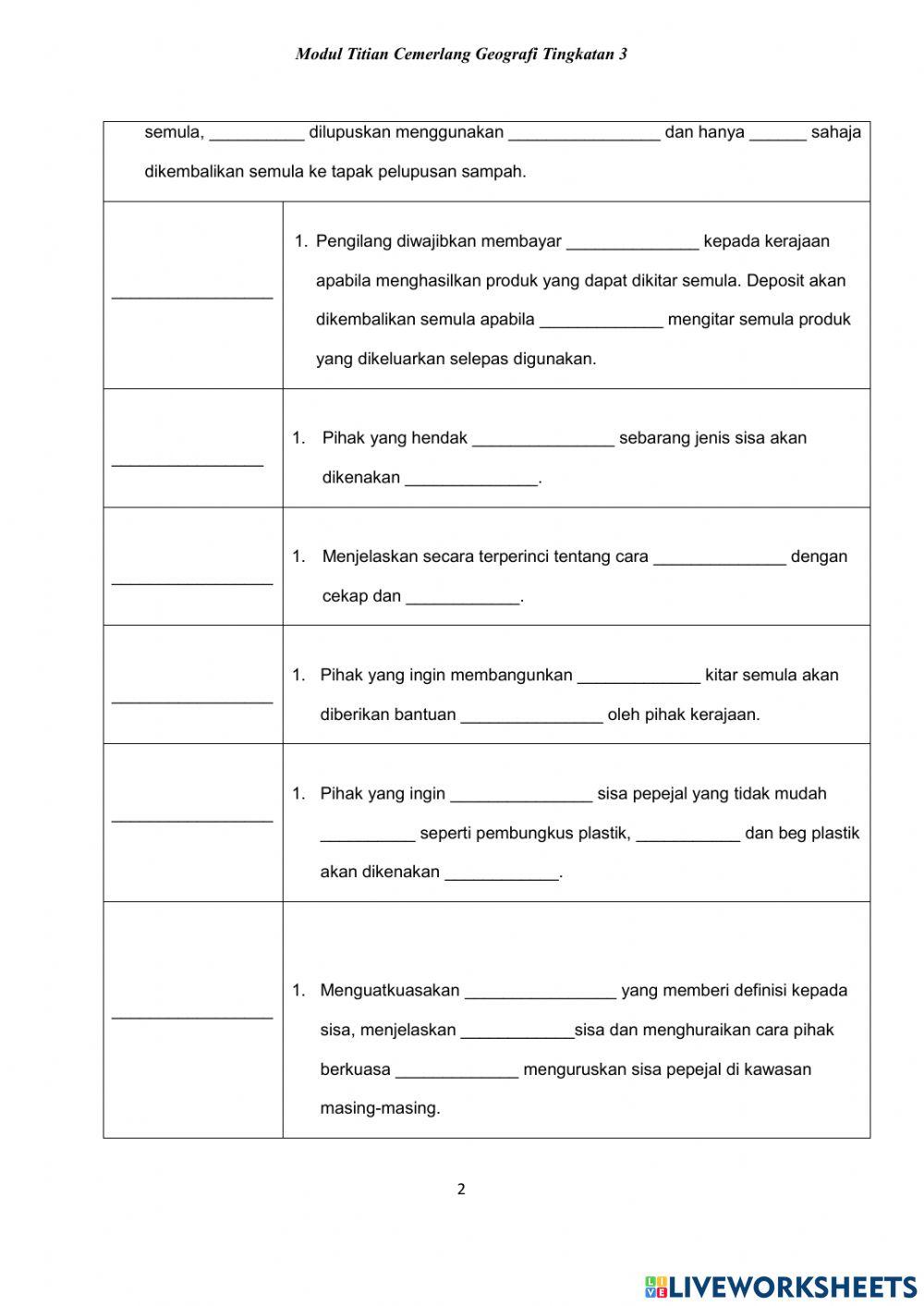 Geografi T3 Bab 11 (11.4) Geografi T3 Bab 11 (11.4)