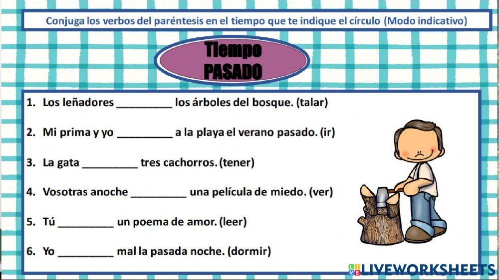 Conjugación de los verbos