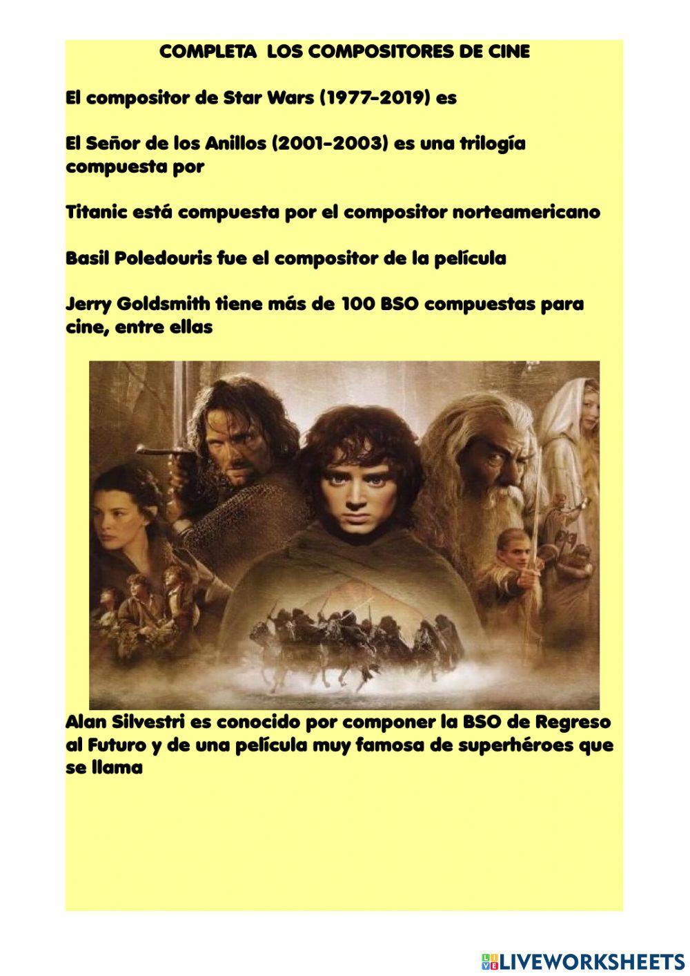 Adivina el Compositor de BSO