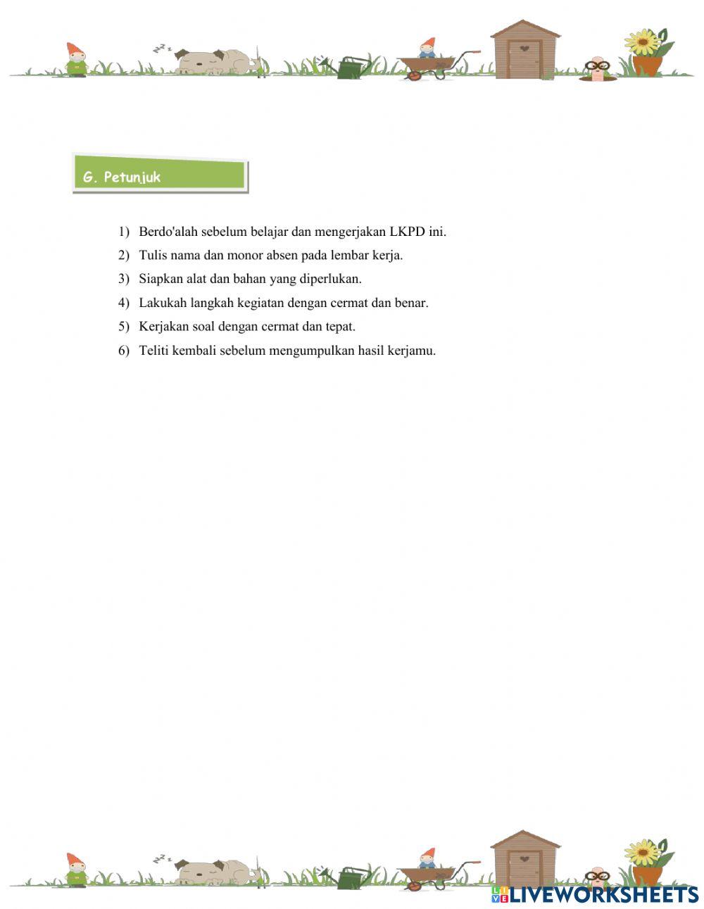 LKPD Matematika kelas 3