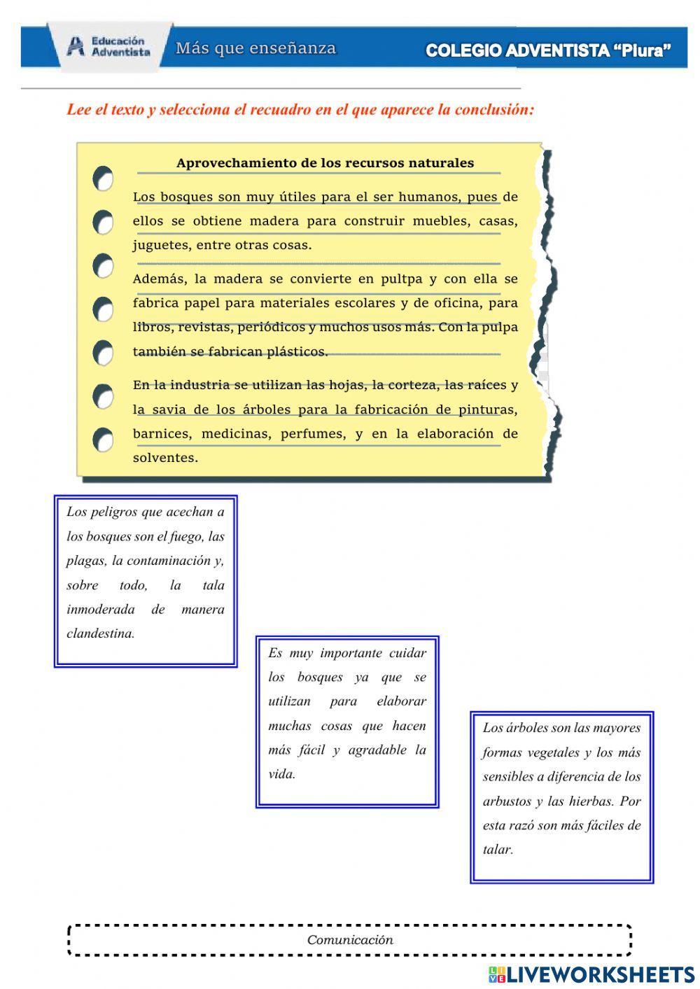 Estructura textos expositivos