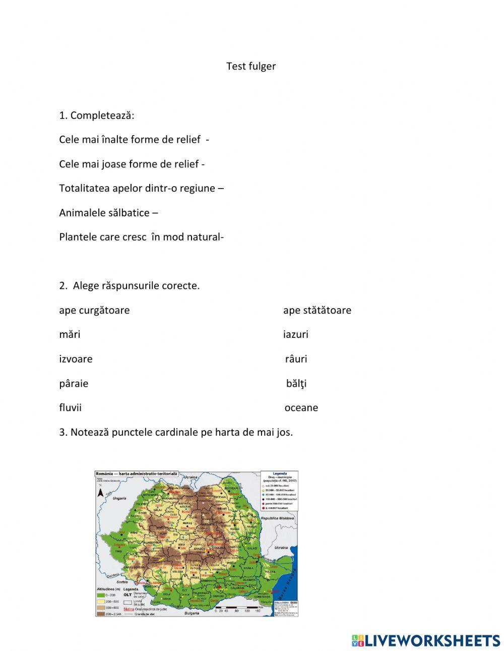Fisa geografie