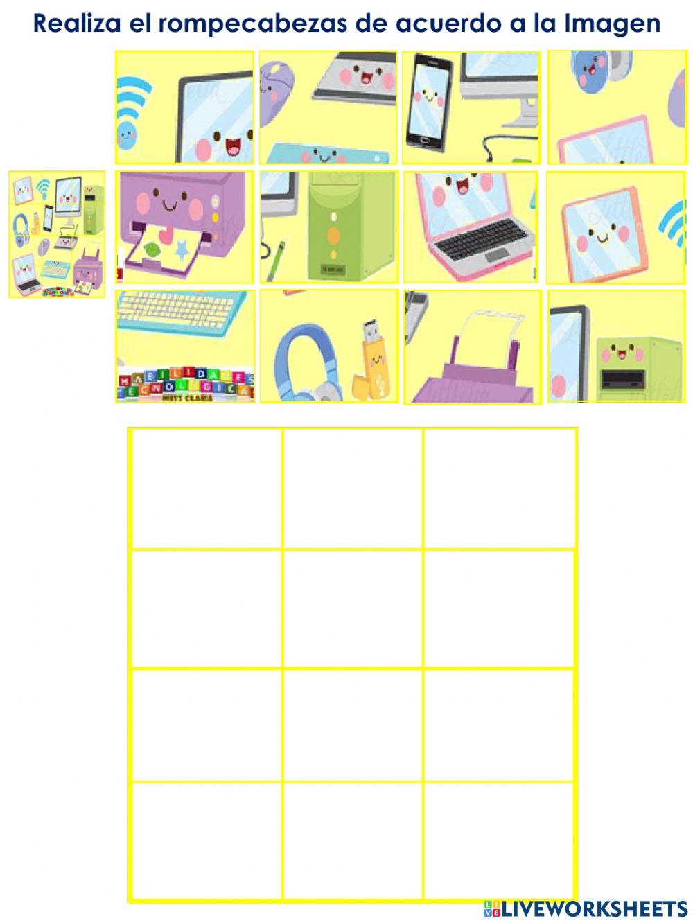 Rompecabezas Kinder TICS