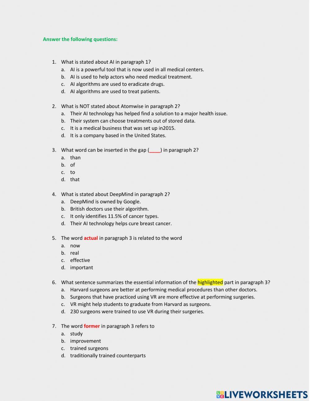 Technology and Medicine