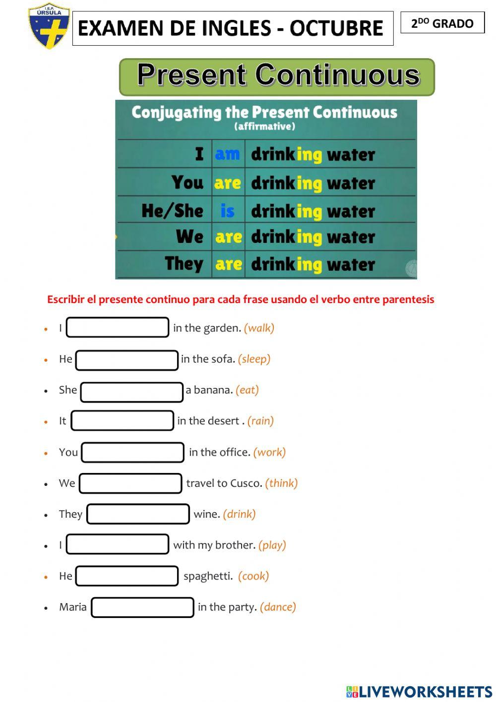 2 evaluacion octubre